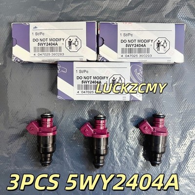 3Pcs 5WY2404A Fuel Injectors MIA11720 For 825i Gator 3 Cylinder John Deere NEW