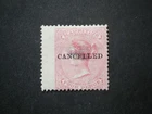 Mauritius QV 1863 4d rose SG62 MNG Cancelled Remainder
