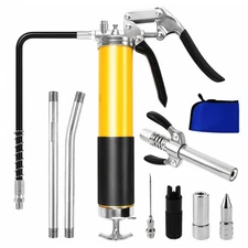 Grease Gun Kit, 8000 PSI Heavy Duty Pistol Grip,14oz Load Capacity,Includes 1...