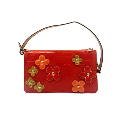 Louis Vuitton Flower Pouch Orange Leather for sale online | eBay
