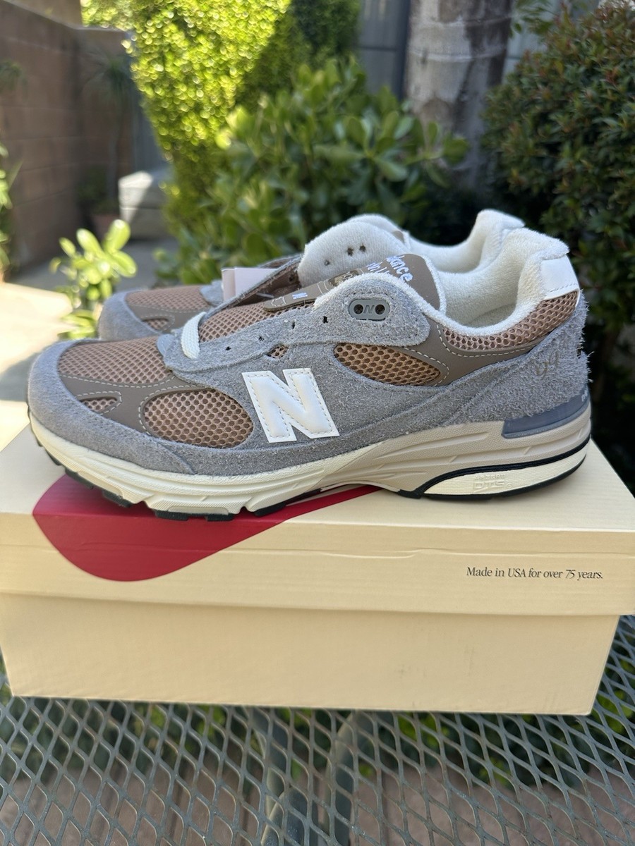 靴 New Balance 993 U993GG New Balance 993 Made in USA Shadow Grey Driftwood Men's Sneakers