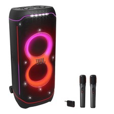 JBL PARTYBOX Ultimate Party Speaker Karaoke Bundle with Wireless Microphone Sys