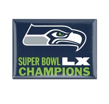 Seattle Seahawks 60 LX Official Super Bowl Champions 2.5x3.5 Magnet