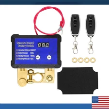 240A Kill Switch Car 12V 240A Remote Battery Disconnect Switch 12V/24V
