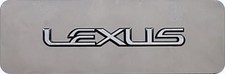 Lexus 3d Chrome Scripts Front Mini Plate Rear Frame Combo Lexus 3d Chrome Scripts Front Mini Plate Rear Frame Combo