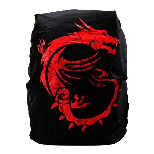 Mochila para juegos MSI Urban Raider negra - clasificación IPX2 para resistencia al agua - se adapta - Imagen 3 de 8