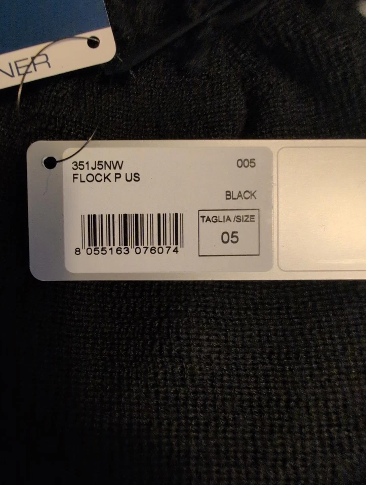 Kappa черная шапочка с помпонами - новая с бирками - Изображение 3 из 4