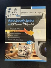 Sight Bulb WiFi Smart Camera & Light Pro, 75W Equivalent LED Light