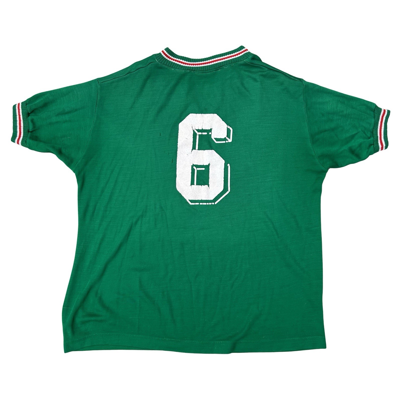 Vintage Mexico 1970s Soccer Jersey Football Shirt Size 40 Famax