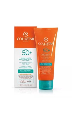 COLLISTAR SONNENSCHUTZ AKTIV GESICHT-KÖRPER ÜBEREMPFINDLICHE HAUT SPF 50+ 100ml
