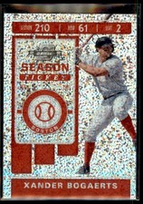 Xander Bogaerts 2020 Panini Chronicles Contenders Optic White Sparkle #29 Boston