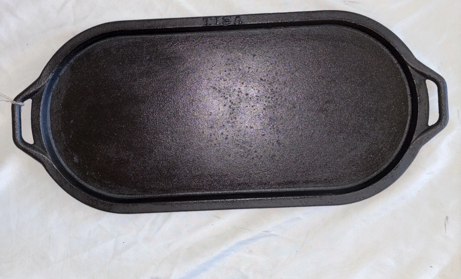 RESTORED Estrella Tisa Cast Iron Comal Budare Griddle Hecho Mexico SEASONED