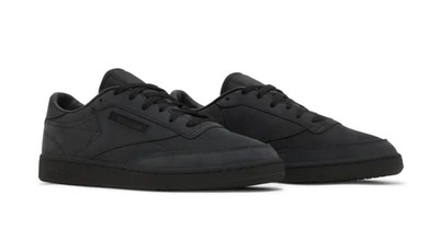 Size 4.5 - Reebok JJJJound x Club C 85 Triple Black IG8240