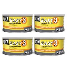4 x UPOL Easy 3 1.1L Finishing Filler - Ultra Smooth Bulk Buy