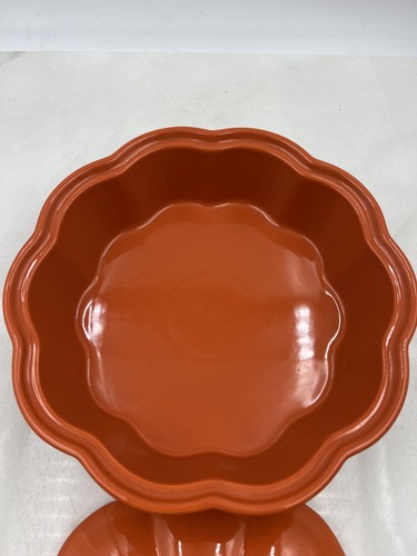 Celebrate It Covered Pumpkin Bakeware Casserole Dish Halloween Ceramic 10 Inch D - Picture 8 of 12