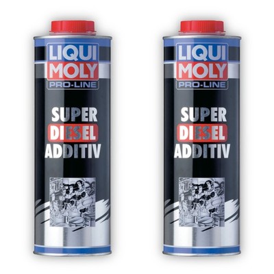 2x 1L LIQUI MOLY 5176 Additiv Kraftstoffadditiv Pro-Line Super Diesel Kraftstoff