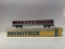 N Scale Minitrix Santa Fe Coach Passenger Car