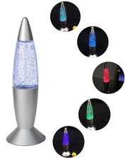 Mini Glitter Lava Lamp 7.28 Inch LED USB Night Light Multi Color Decor NEW