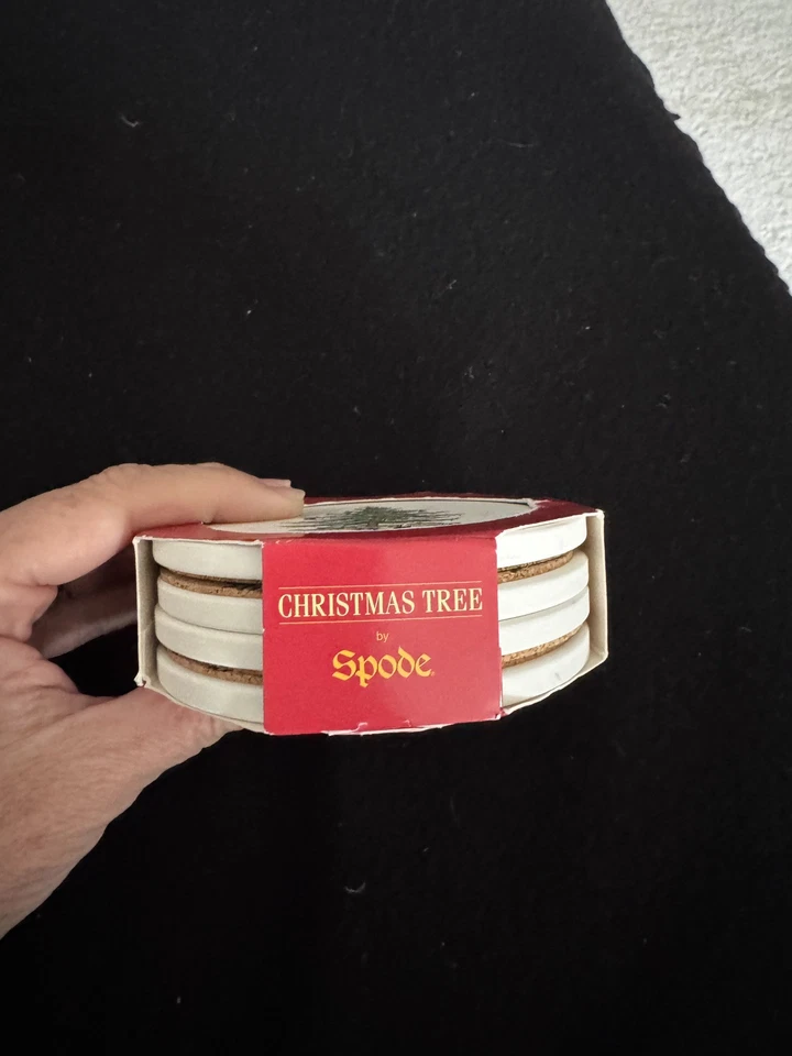 Spode Christmas Tree Thirsty Coaster Set - Image 2 of 3