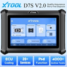 XTOOL D7S V2.0 Car Scanner Full System Diagnostic Tool ECU Coding 39+Function