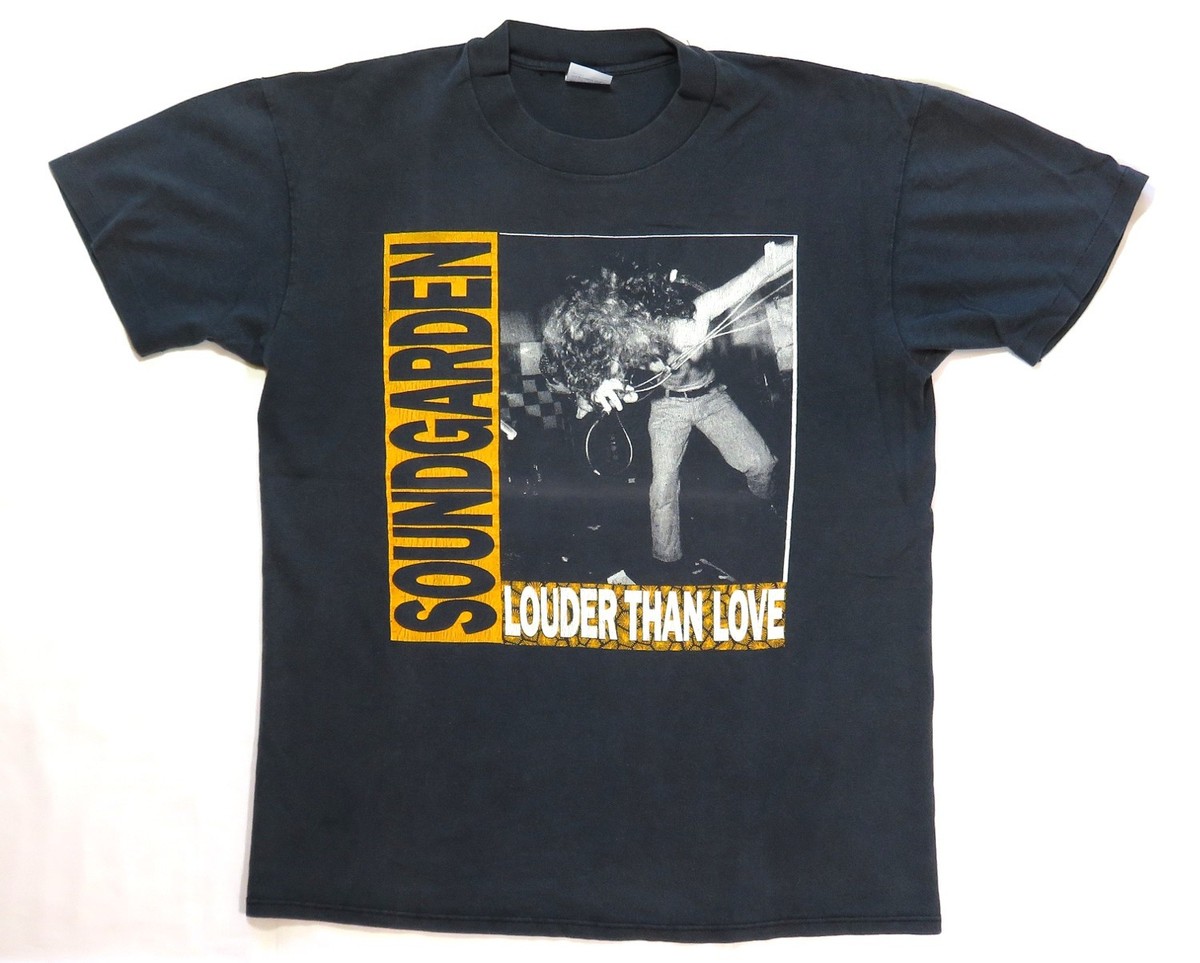Soundgarden Vintage T Shirt 1989 Louder Than Love Tour Dates