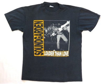 Soundgarden Vintage T Shirt 1989 Louder Than Love Tour Dates