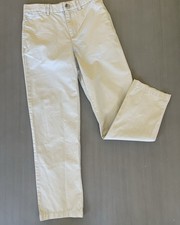 Polo Ralph Lauren Boy  s Khaki Chino Flat Front Pants Size 7