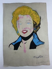 Roy Lichtenstein COA Art Painting Original Drawing Vintage Paper Signed