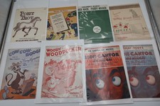 Vintage Sheet Music Lot Pony Trot Woody Woodpecker Cow Cow Boogie Piano