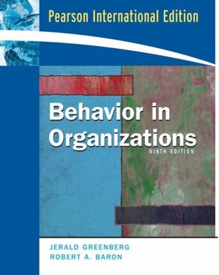 Behavior IN Organizations: International Edition Taschenbuch
