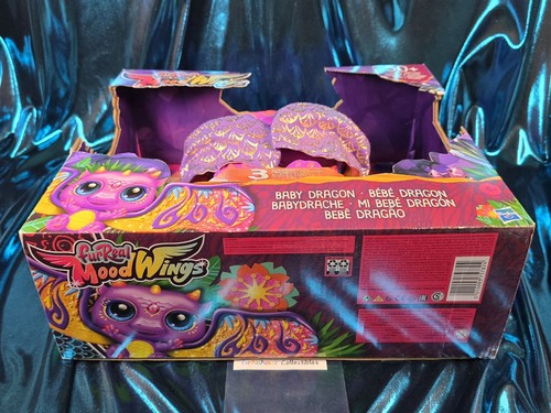 FurReal Friends Moodwings Baby Dragon Interactive Pet Toy Purple Multicolor - Picture 9 of 17