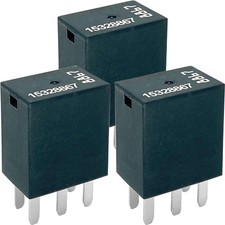3-Pack 15328867 Relay   35A 12VDC 5-Pin SPDT Automotive Relay   Compatible wi...