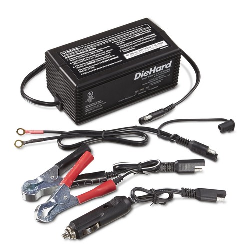 DieHard 71219 6/12V Shelf Smart Battery Charger and 2A Maintainer - Picture 2 of 5