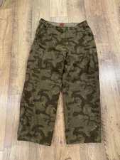 HFC Equipment Men's Camo Size 40 Outdoor Heavy Wool Blend Pants READ