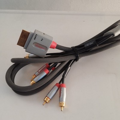 Rocketfish HDTV Component AV Audio Video Cables for Microsoft Xbox 360