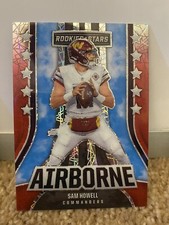 Sam Howell 2023 Rookies And Stars Airborne LONGEVITY Exclusive AI-30 Commanders