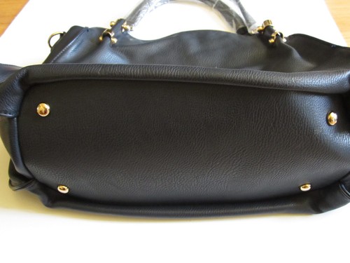 New Navy Blue MICHAEL KORS Hobo Shoulder Bag Purse - Picture 4 of 13