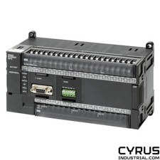 Omron CP1L-M60DR-A PLC, 100-240 VAC supply, 36 x 24 VDC inputs, 24 x relay outpu