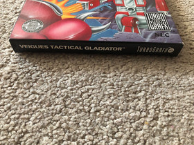 Veigues Tactical Gladiator TurboGrafx-16 Turbografx TGX Complete in BOX! Clean!