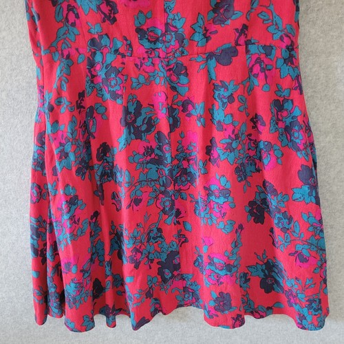 Jack Wills Fabulously British Womens Floral Print Mini Dress Size 8 Pockets - Picture 6 of 15