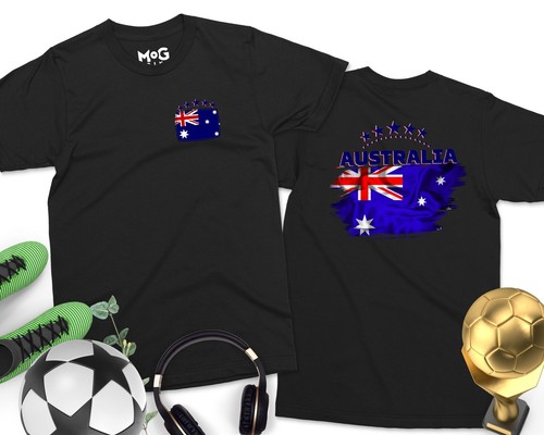 Camiseta australiana bandera australiana para hombre mujer niños AUS torso nacional - Imagen 4 de 10