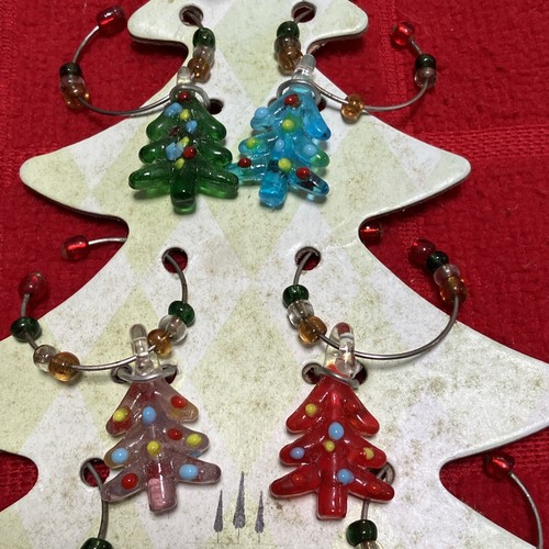 JUEGO DE DIJES DE COPA DE VINO DE ÁRBOL DE NAVIDAD/VACACIONES-6 - Imagen 4 de 17