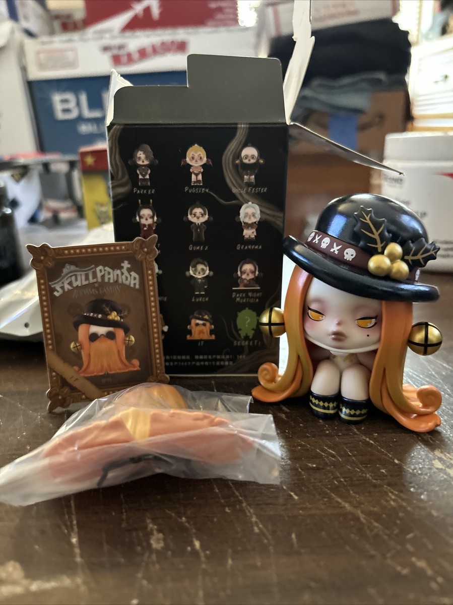 OPENED BOX Pop mart X Skullpanda - Addams family Series-IT READ | eBay