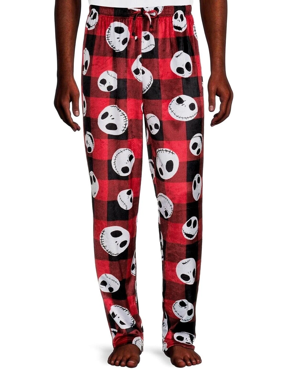 Nightmare Before Christmas Pajama Pants Sleep Mens Womens Jack Skellington  S-2XL