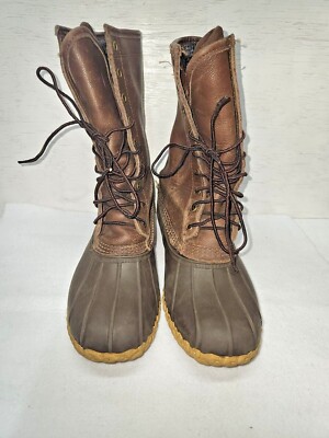 Genuine LL Bean Men's M Rain Duck Maine Hunting Shoe