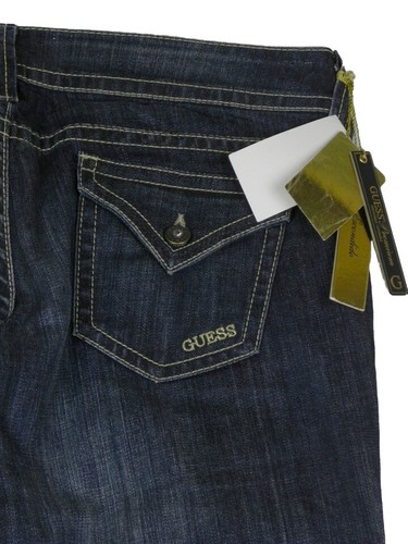 Women's Guess Escondido Jeans Pants Size W 32 IT 46 Stretch Denim Bootcut - Picture 3 of 3
