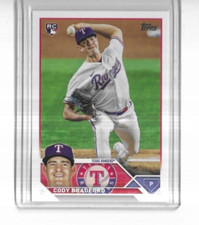 2023 Topps Update #US53 Cody Bradford Texas Rangers Rookie