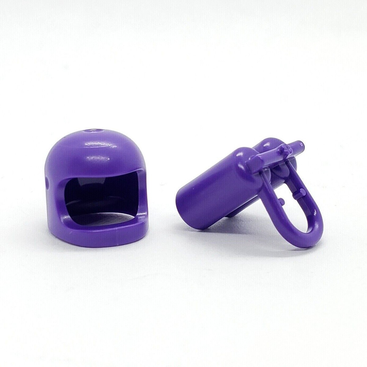 New LEGO Purple (Lilac) Classic Space - Helmet & Air tanks - From