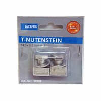 GüDe T-Nutensteine 25X23X14Mm Groß 2 StüCk M12 Nutenstein Schraubstock Bohrtisch