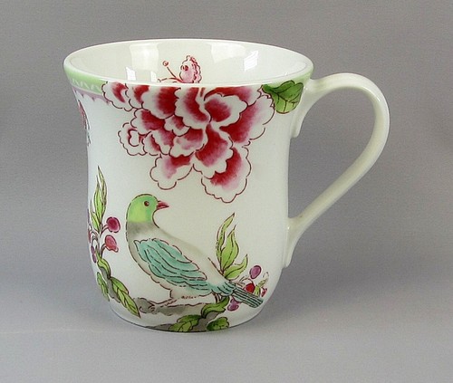 Sanderson for Portmeirion Mug/Cup Porcelain Garden Pattern 10cm